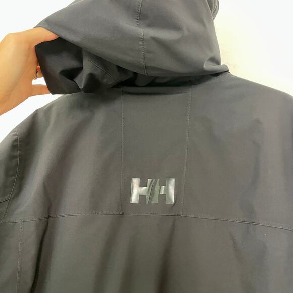 Helly Hansen – Black Primaloft Insulated Hooded Ski Jacket - Picture 8 of 11